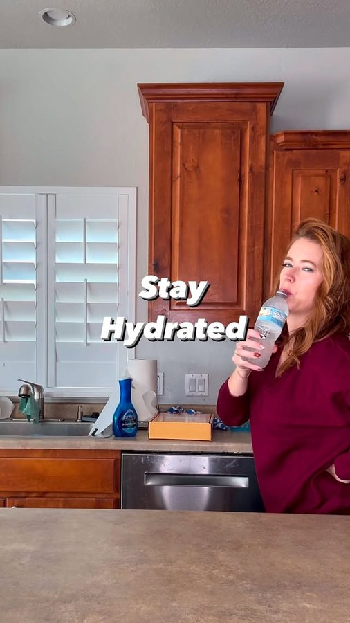 Instagram post by @molly.the.mom for Splash Refresher. Caption reads: Good thing I have @splashrefresher cause boring....