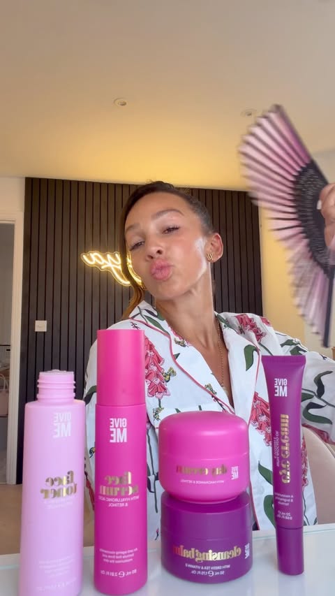 Instagram post by @miss_safiyya_ for Give Me Cosmetics. Caption reads: 🤏🏽Your little reminder to slow down and make....