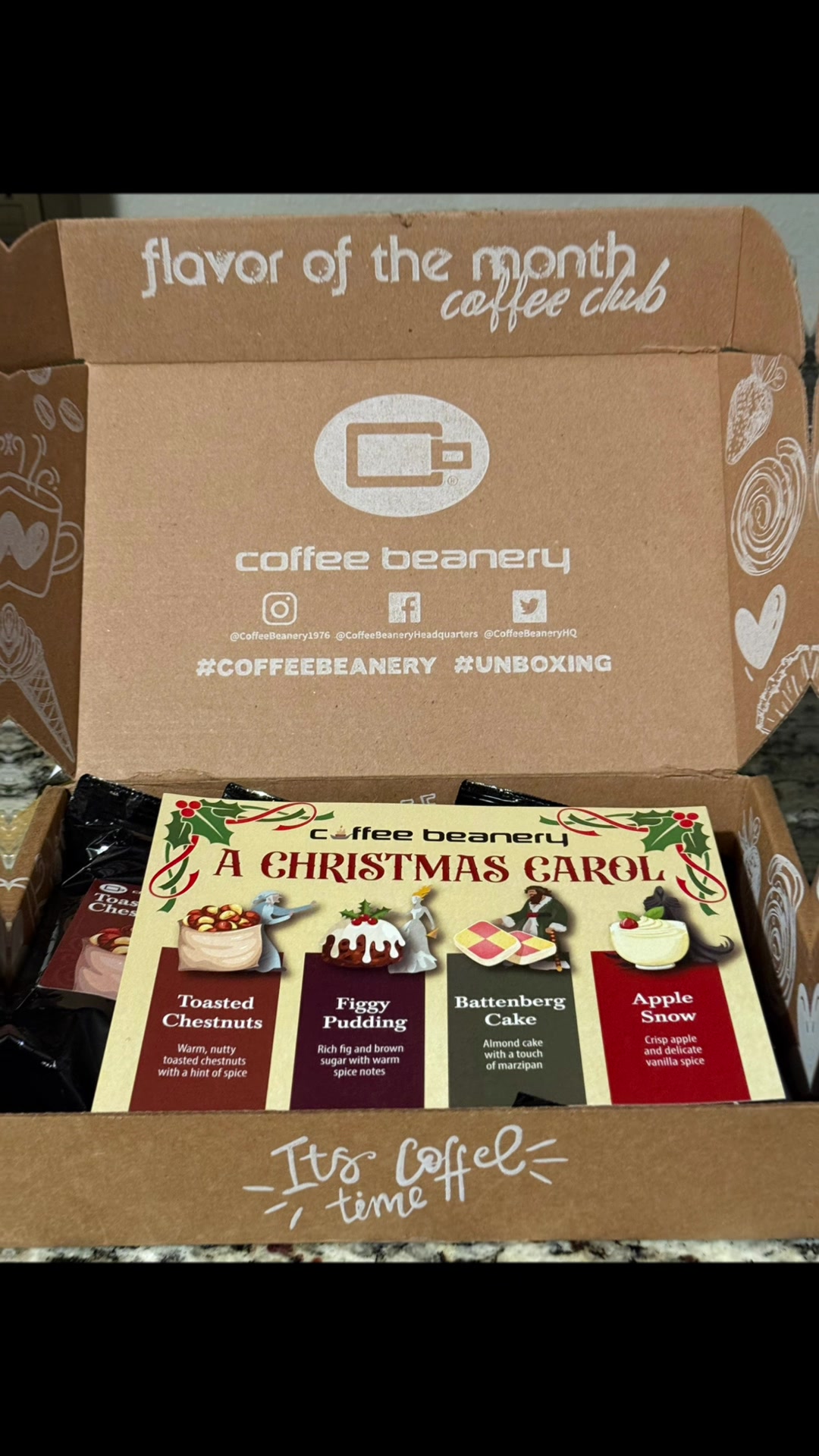 TikTok post by @classyandaffordablefinds for Coffee Beanery. Caption reads: [...] & a very Happy New 🆕 Year!!!🎇 @Coffee....