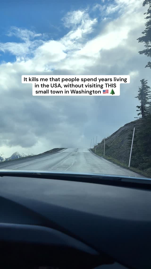 Instagram post by @miscgyan for Visit The USA. Caption reads: Have you been to this small town in America yet?....