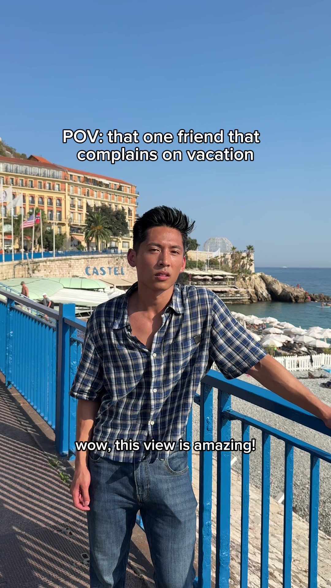 TikTok post by @peternugget for Supercell. Caption reads: The friend that complains about EVERYTHING 😭 @Hay....