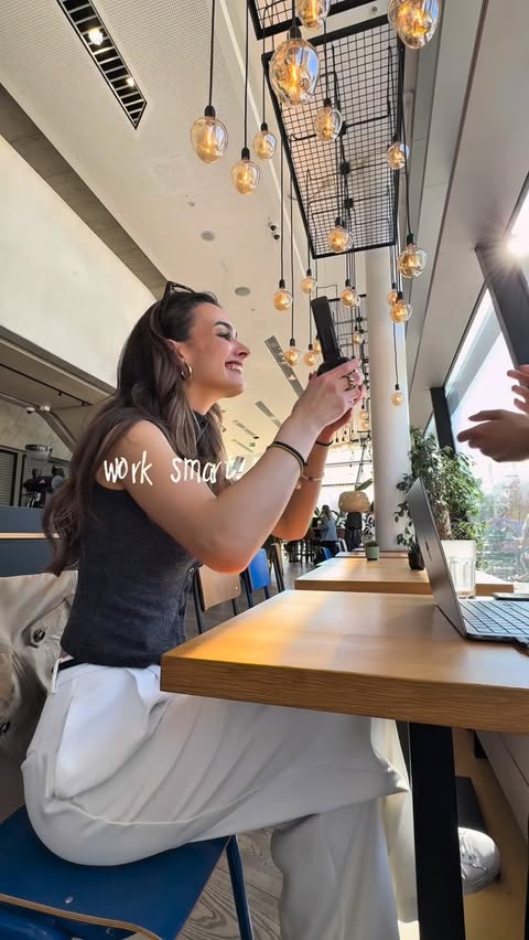 Instagram post by @azraoezz for Picsart. Caption reads: working smarter with @picsart 💗💗
#picsart.