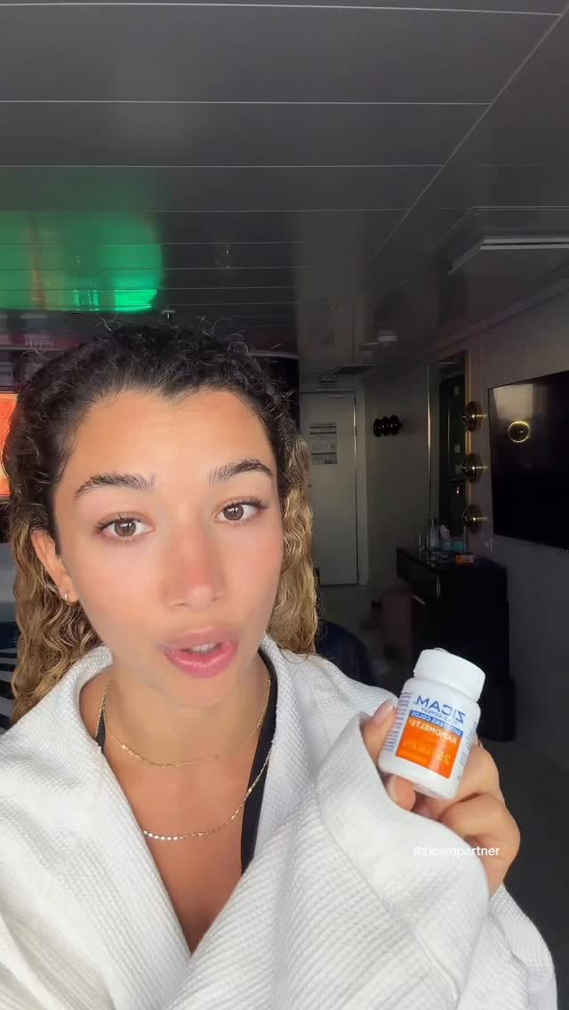 Instagram post by @baywhittaker for Zicam. Caption reads: 6+ years of loving @zicam #zicampartner....