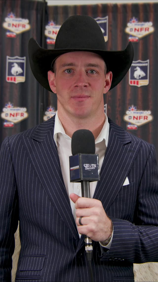 Instagram post by @prca_prorodeo for Resistol. Caption reads: The Resistol Ride of the Night goes to the one and....