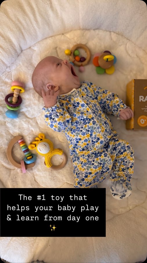 Instagram post by @mumlifeupnorth for Montessori Generation. Caption reads: ✨ Did you know the simplest toy can have the....
