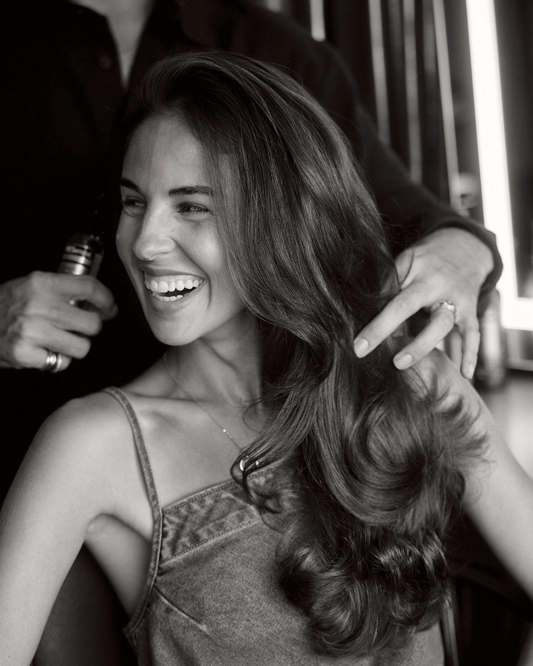 Instagram post by @carmenmmundt for TRESemme. Caption reads: Just in time with @tresemmeuk for a special Sunday....