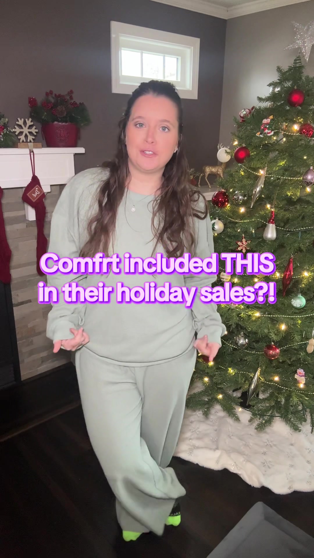 TikTok post by @miller_taralynn for Comfrt. Caption reads: [...] before they’re gone AGAIN! @Comfrt #comfrt.