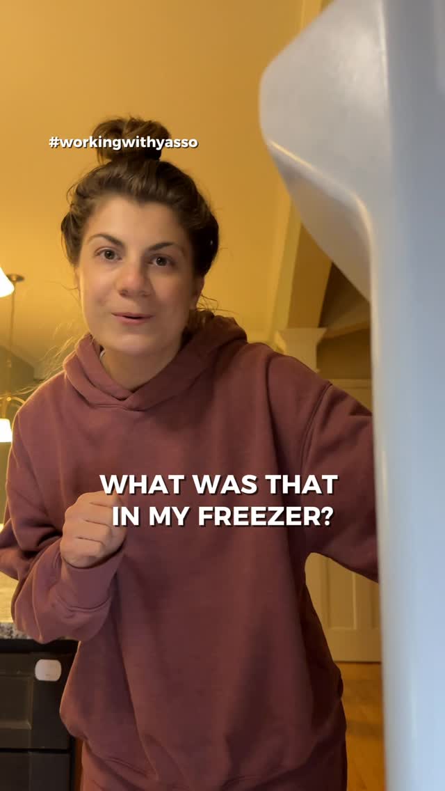 Instagram post by @karissastevens_ for Yasso Frozen Greek Yogurt. Caption reads: A new treat to add to my late night snack lineup?....