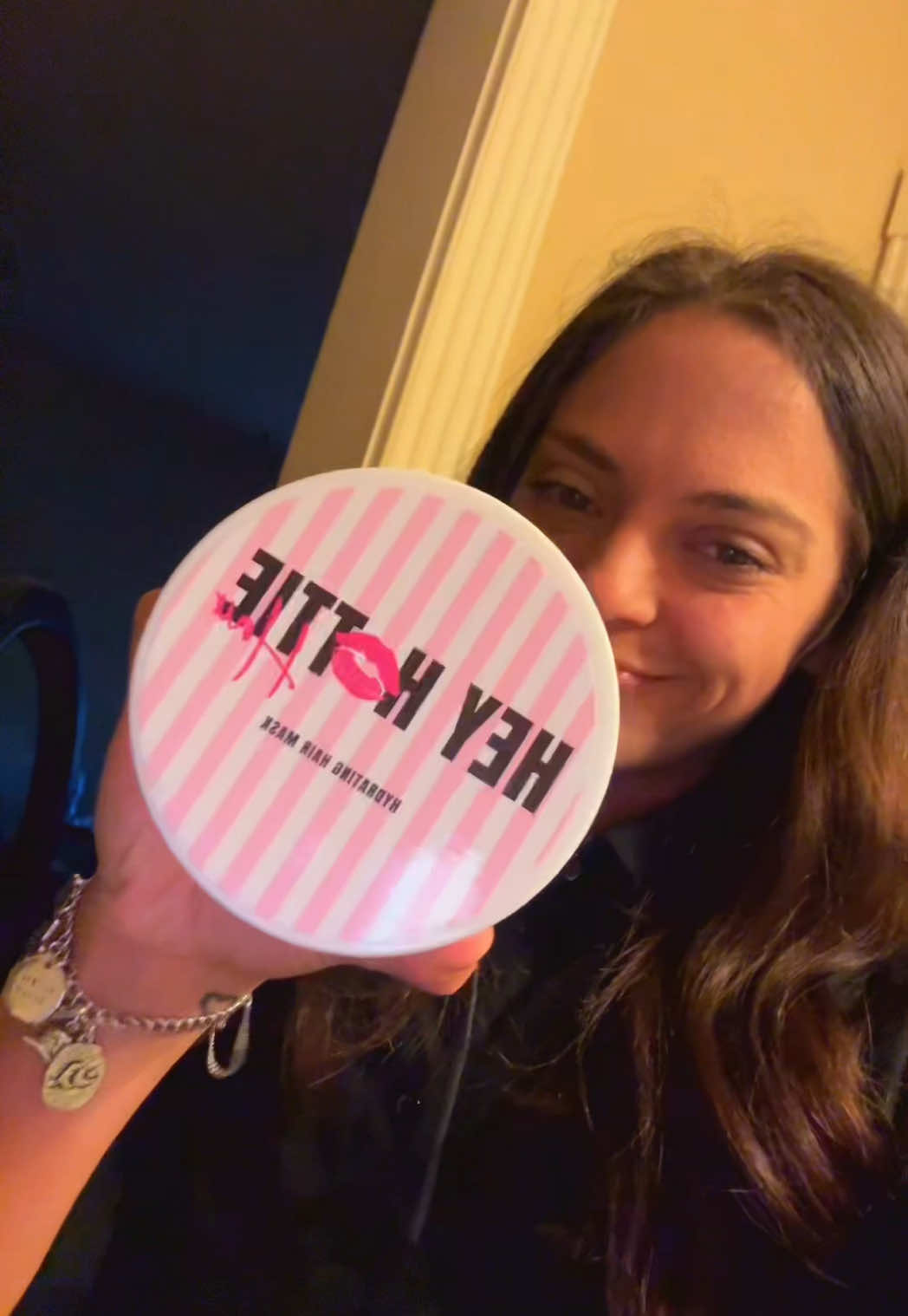 TikTok post by @hayleytuckerofficial for Hey Hottie. Caption reads: [...] to my hair and why it’s so healthy!! @Hey....
