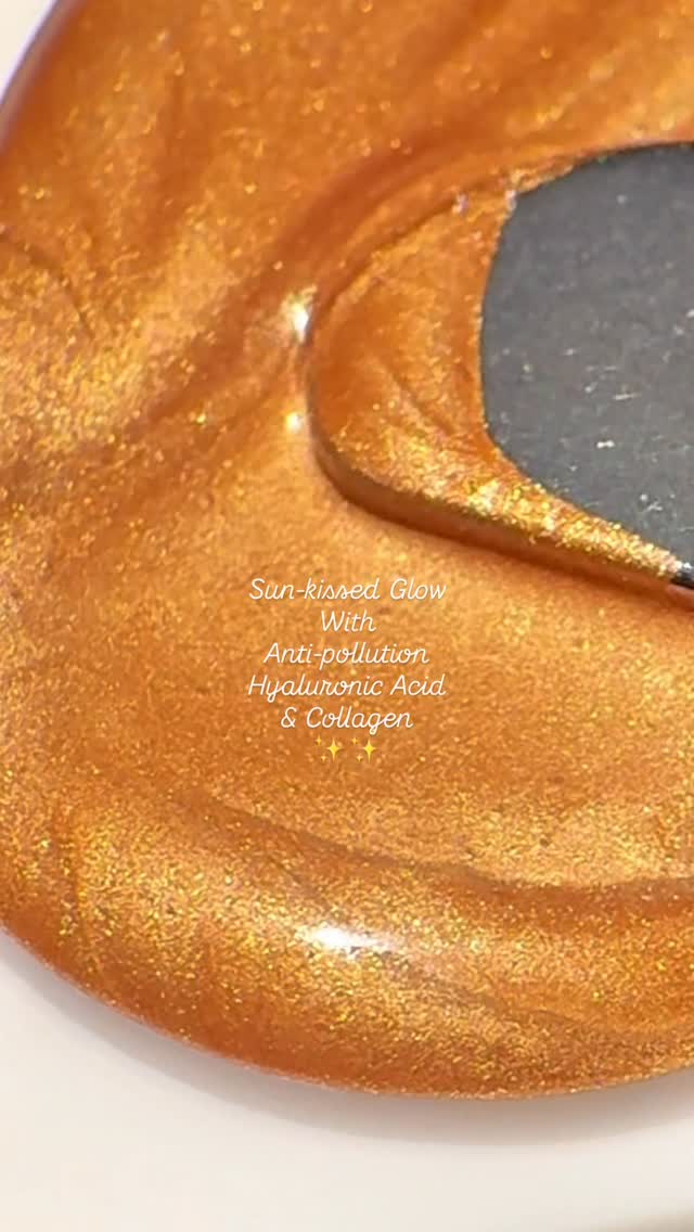 Instagram post by @nine.lives_kat for Vivienne Hu. Caption reads: [...] Your Inner Bronzed Goddess✨....