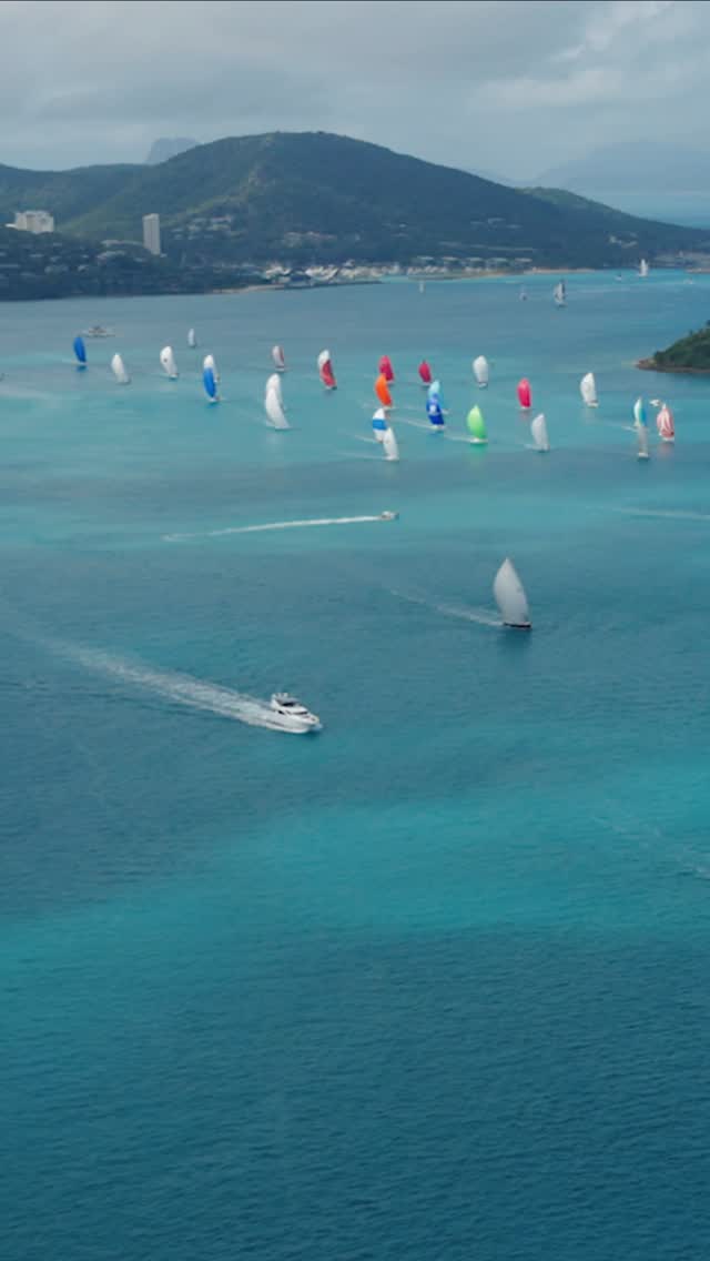 Instagram post by @hamiltonislandraceweek for Mecca Cosmetica. Caption reads: MECCA COSMETICA is back as the official SPF....