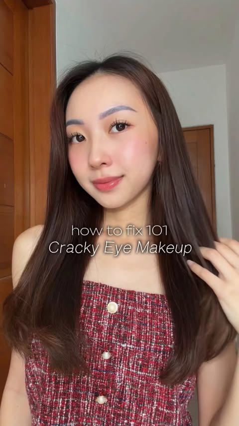 Instagram post by @shan.niaa for MS GLOW. Caption reads: the magic of eye serum 👀✨ from @msglowbeauty .....