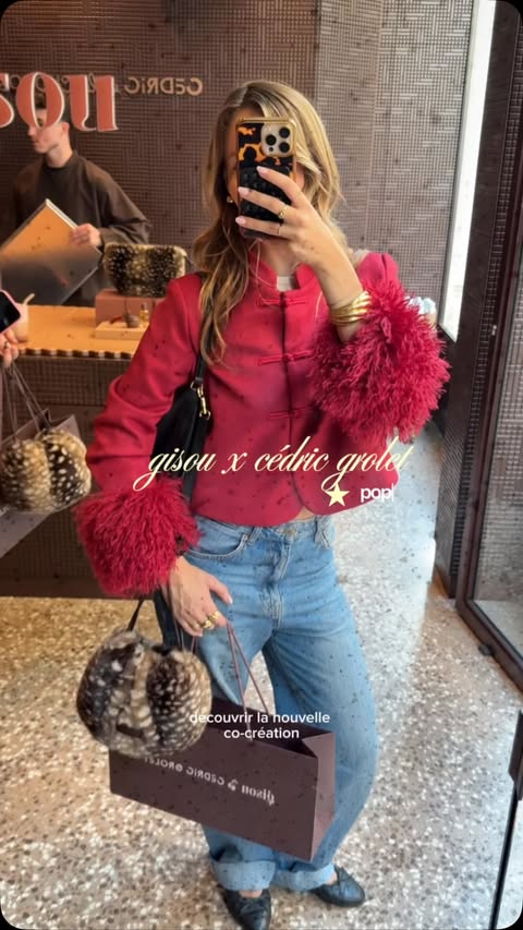 Instagram post by @ines.frassint for Gisou. Caption reads: The sweetest collab of the season @gisou x....