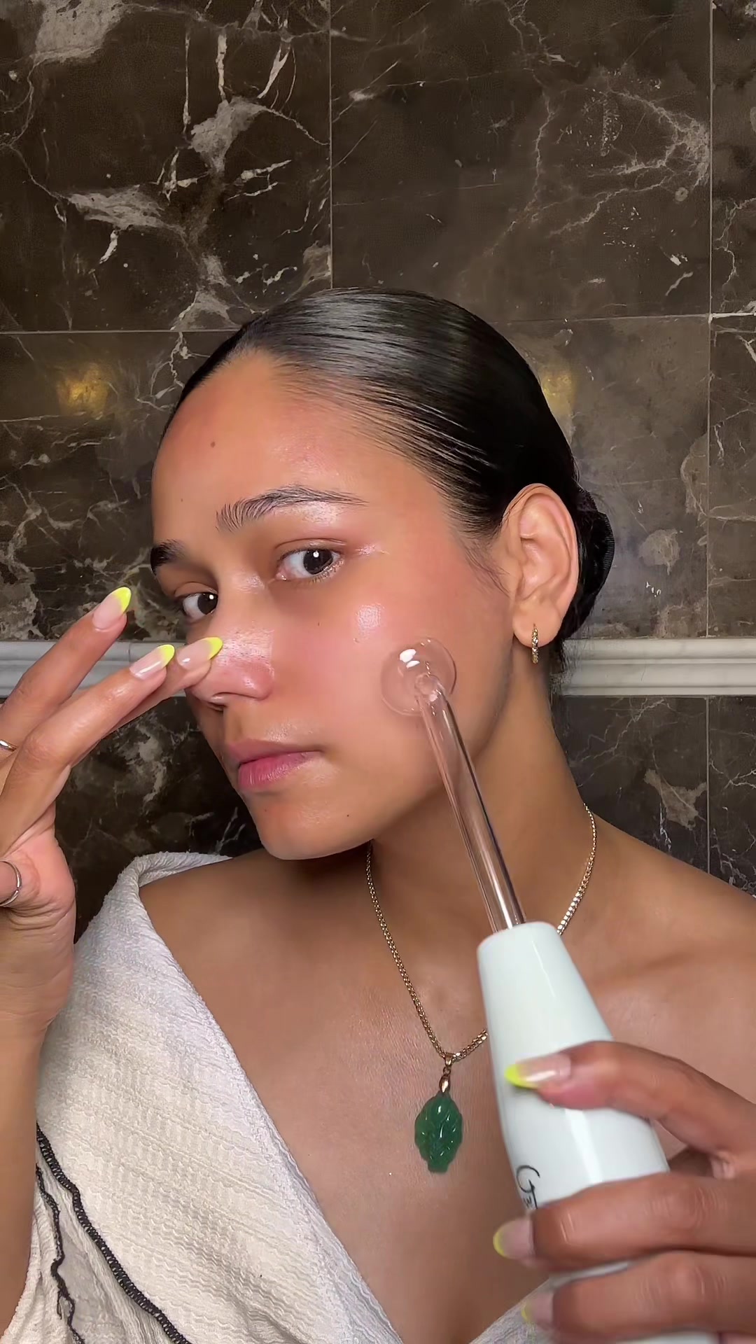 TikTok post by @ashapd7 for Pure Daily Care. Caption reads: [...] #skincareroutine #summersales #fyp @Pure....
