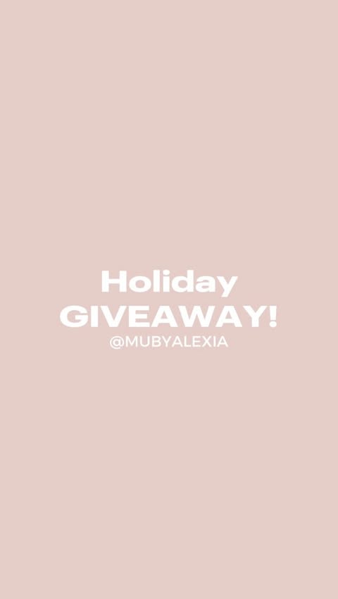 Instagram post by @mubyalexia for LANEIGE. Caption reads: GIVEAWAY TIME! 🤍  800$+ worth of products....