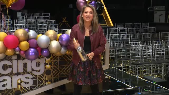 Instagram post by @ginger_zee for Good Morning America. Caption reads: “Dancing With the Stars” marks 20 years on the....