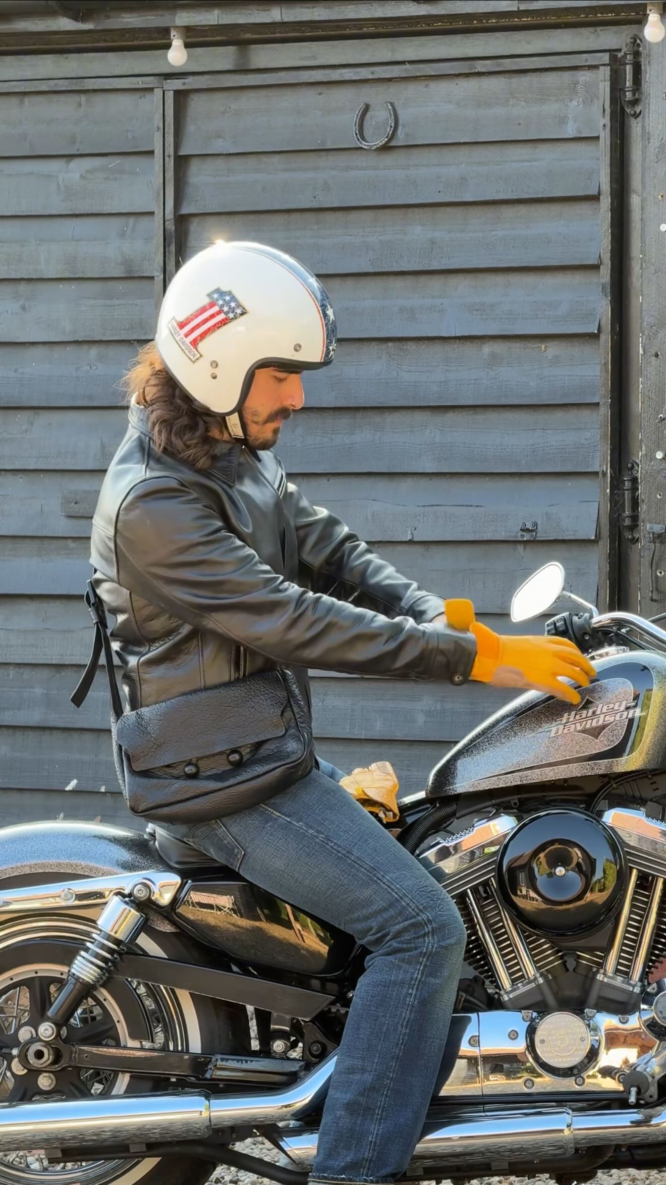 Instagram post by @tobias_bell for Marni. Caption reads: What’s in my bag as a hairdresser with @marni....