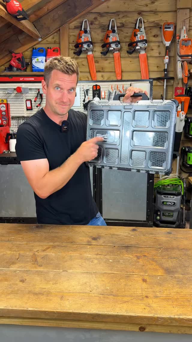 Instagram post by @machinery_nation for Milwaukee Tool. Caption reads: Checkout the NEW Milwaukee Packout 98pc Accessory....