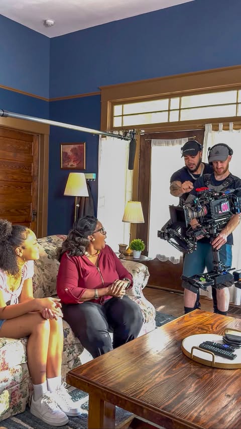 Instagram post by @moviefilmhouse for Citi Trends. Caption reads: [...] reveal! 👶🏽 My new commercial for....