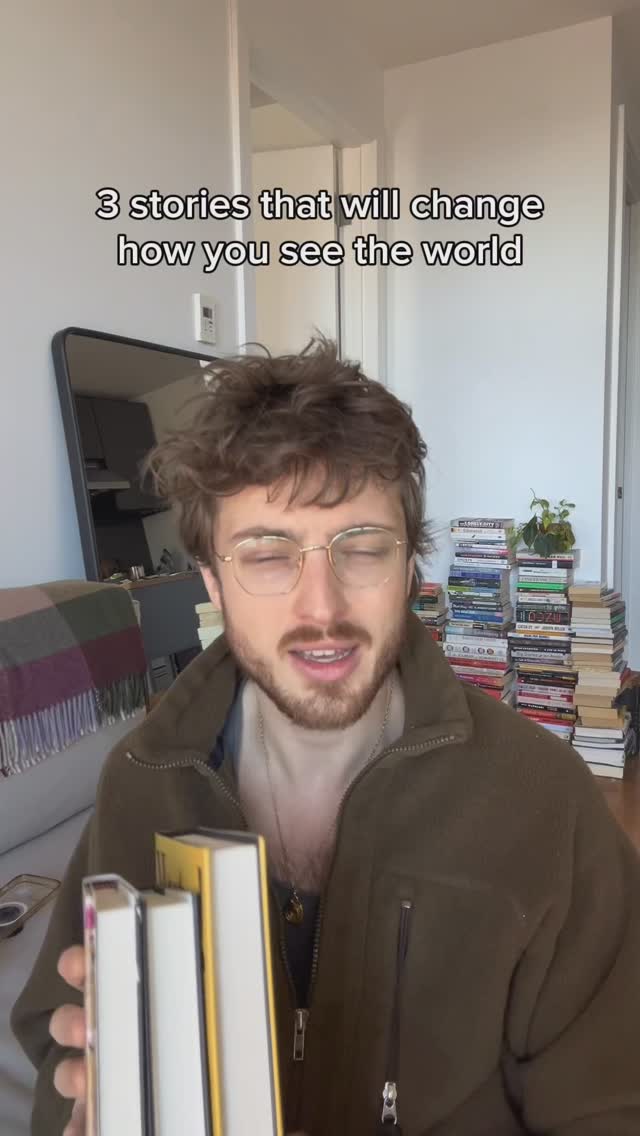 Instagram post by @tayrosen for Amazon Books. Caption reads: Time to expand your bookshelf and brain with....