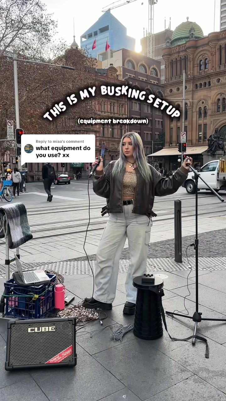 TikTok post by @ulaulaula for Roland. Caption reads: Replying to @miaa my equipment breakdown !!....