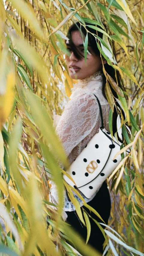 Instagram post by @clakovi for Valentino. Caption reads: something arrived home… she’s beautiful and....