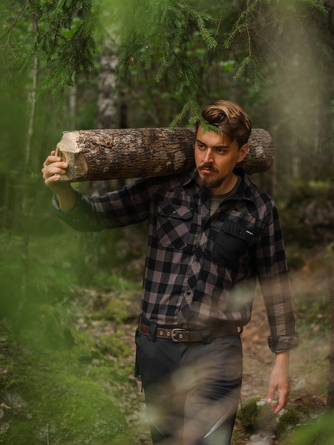 Instagram post by @erikgrankvist_ for RevolutionRace. Caption reads: [...] always feels a bit easier wearing....