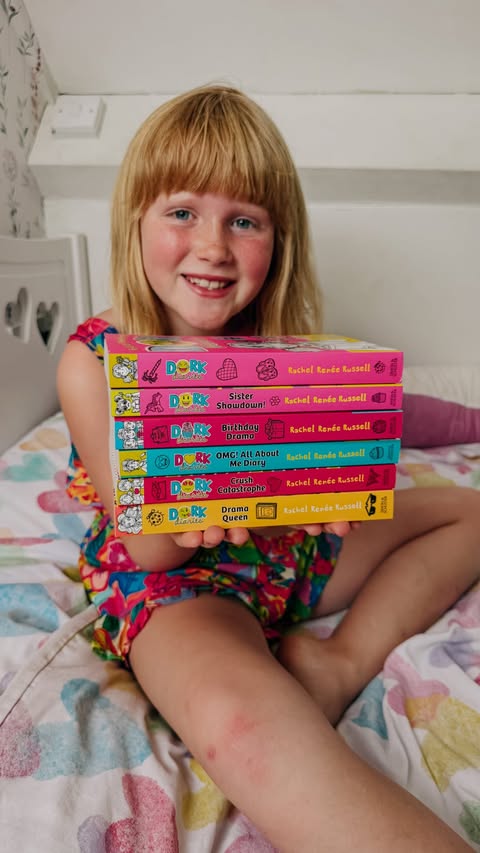 Instagram post by @theshaddickssystem for Simon Kids. Caption reads: AD Dork Diaries Collection Meet Nikki Maxwell and....