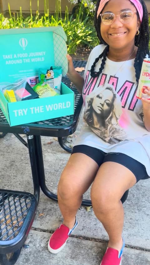 Instagram post by @girlbossmommie_x3 for Try The World. Caption reads: [...] I didn’t “pronunciate” correctly AD....