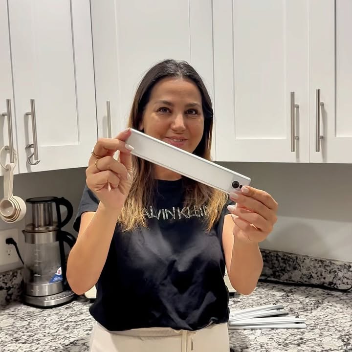 Instagram post by @gulcesnk for EZVALO. Caption reads: Lighting that brings comfort and practicality....