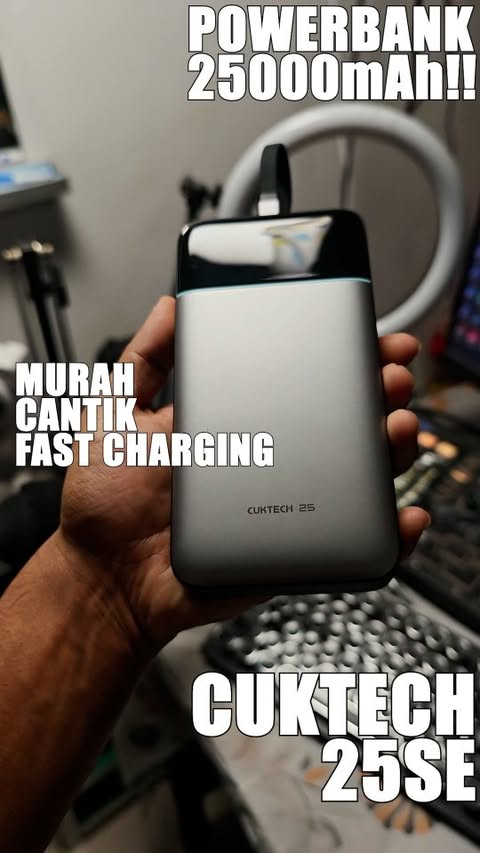 Instagram post by @hatoro_hibiki for CUKTECH. Caption reads: [...] tinggi tapi harga murah gilee dari....