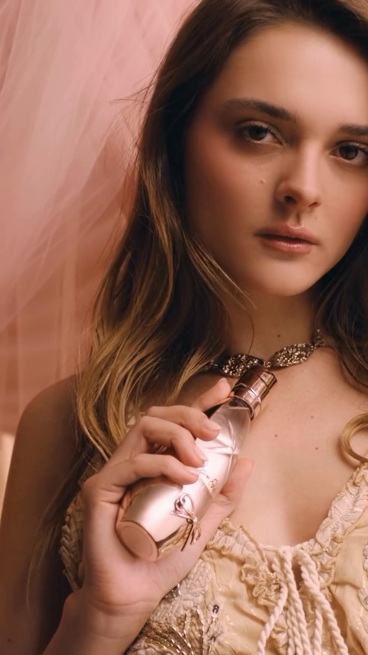 Instagram post by @charlotteslawrence for Sam Edelman. Caption reads: Strong and soft, bold and grounded

Introducing....