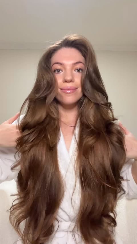 Instagram post by @danielleathena for Maria Nila. Caption reads: [...] trying to have healthy hair summer 🤍....