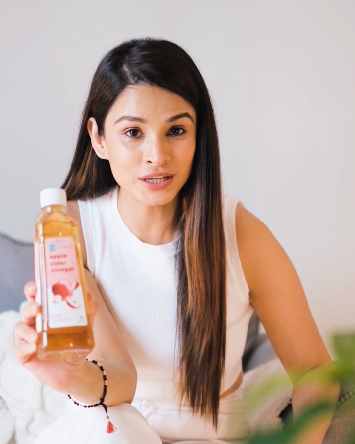 Instagram post by @iamchetnapande for HealthKart. Caption reads: [...] a little more effective, I consume....