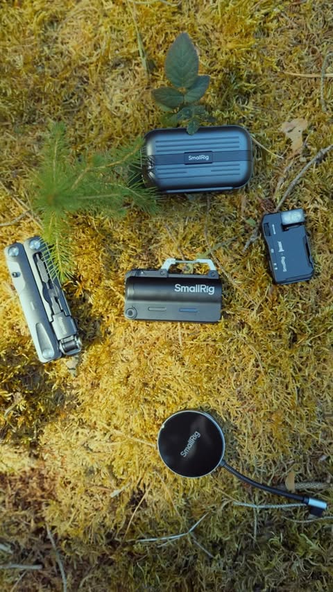 Instagram post by @analoguevibez for SmallRig. Caption reads: Been carrying the SmallRig EDC GO Kit with me....