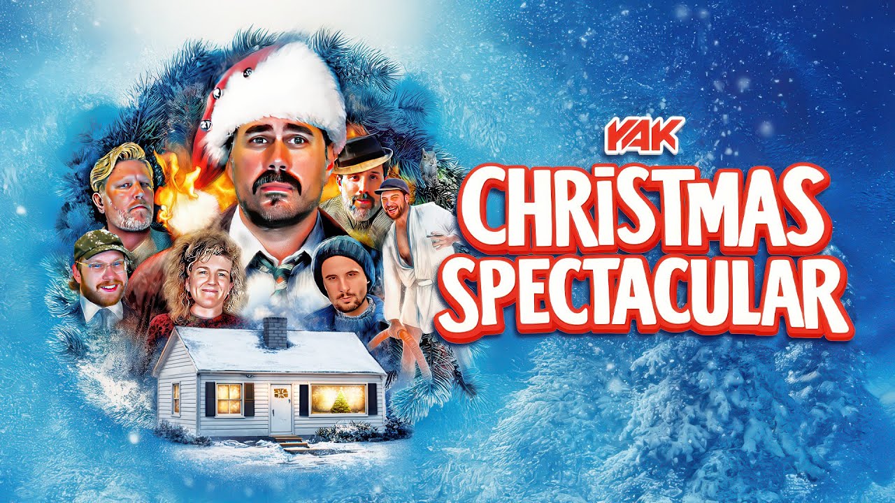 YouTube post by @BarstoolYak for RHOBACK. Caption reads: The 2025 Yak Christmas Spectacular | 12-22-25.