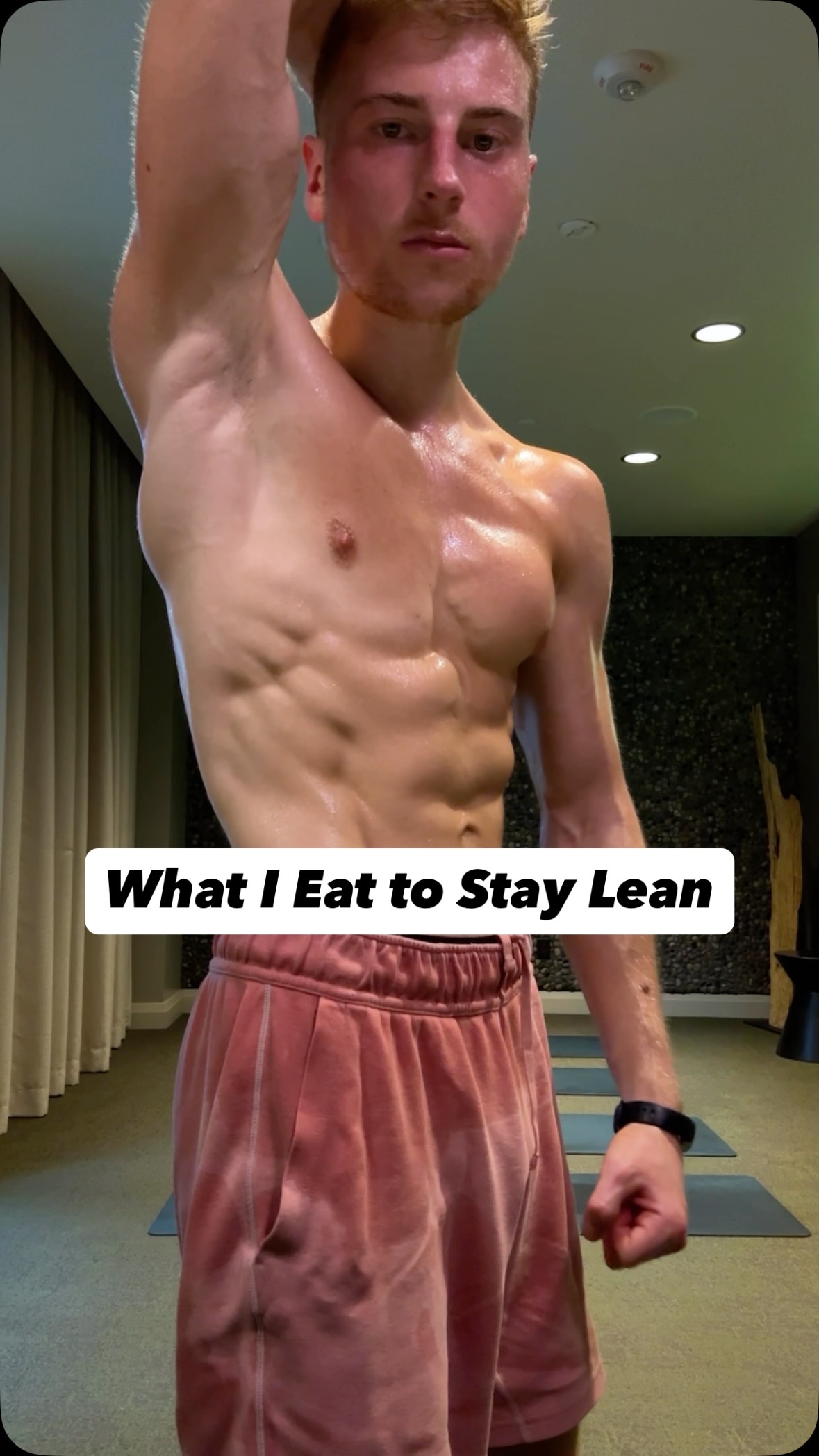 Instagram post by @cohnankotarski for FlexPro Meals. Caption reads: Here’s a day of eating that keeps me lean....