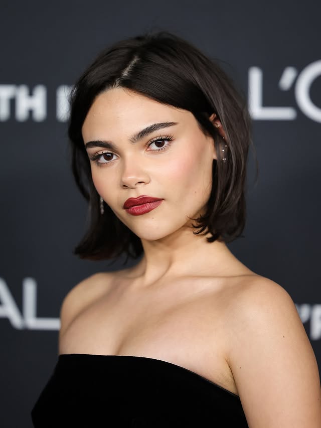 Instagram post by @marcmena for Allure. Caption reads: #ArianaGreenblatt has always had a natural gift....