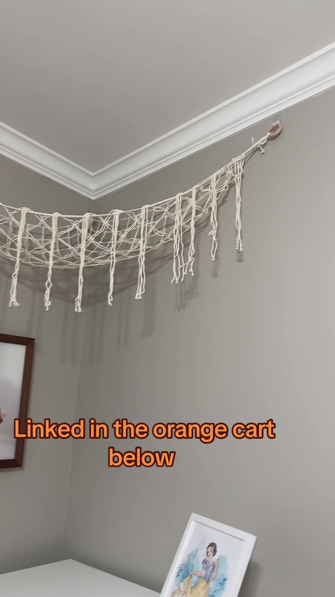 TikTok post by @momof2pp2022 for Joyfy. Caption reads: [...] Doubles as cute decor for the room.....