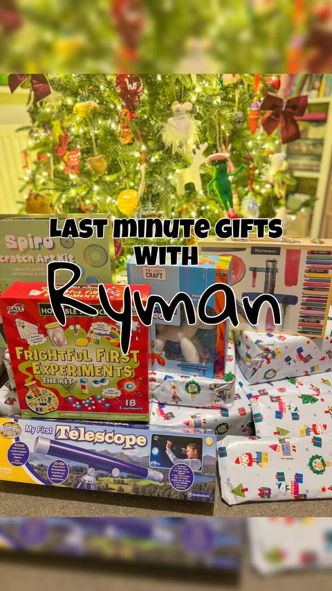Instagram post by @arya_dianes_world for Ryman. Caption reads: ad LAST MINUTE GIFT ALERT 

@ryman is a one stop....