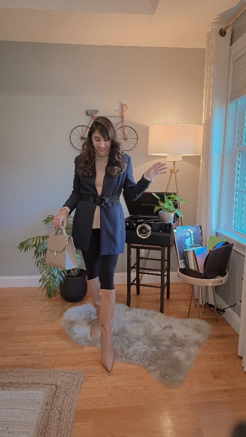 Instagram post by @thedressybostonian for FRANKIE4 footwear. Caption reads: [...] the look with @frankie4footwear 👢

They....