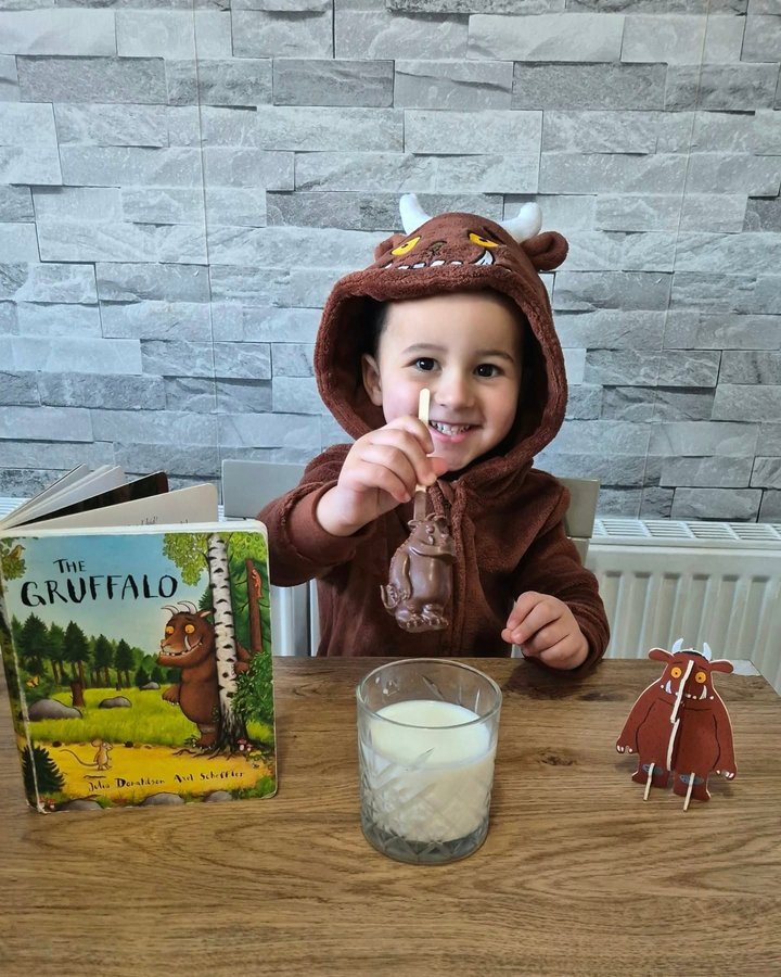 Instagram post by @masonm.2021 for Cocoba Chocolate. Caption reads: [...] was kindly sent this chocolate from....