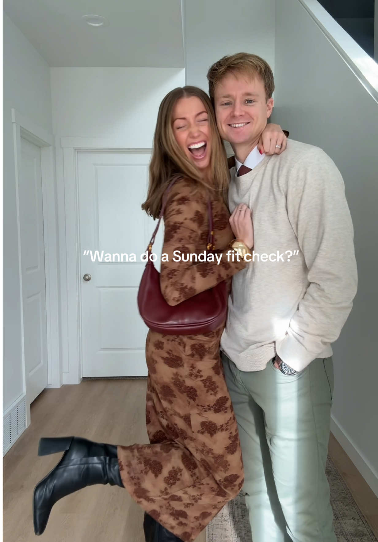 TikTok post by @lindsforthegirls for 12th Tribe. Caption reads: [...] had to show off this new dress from @12TH....