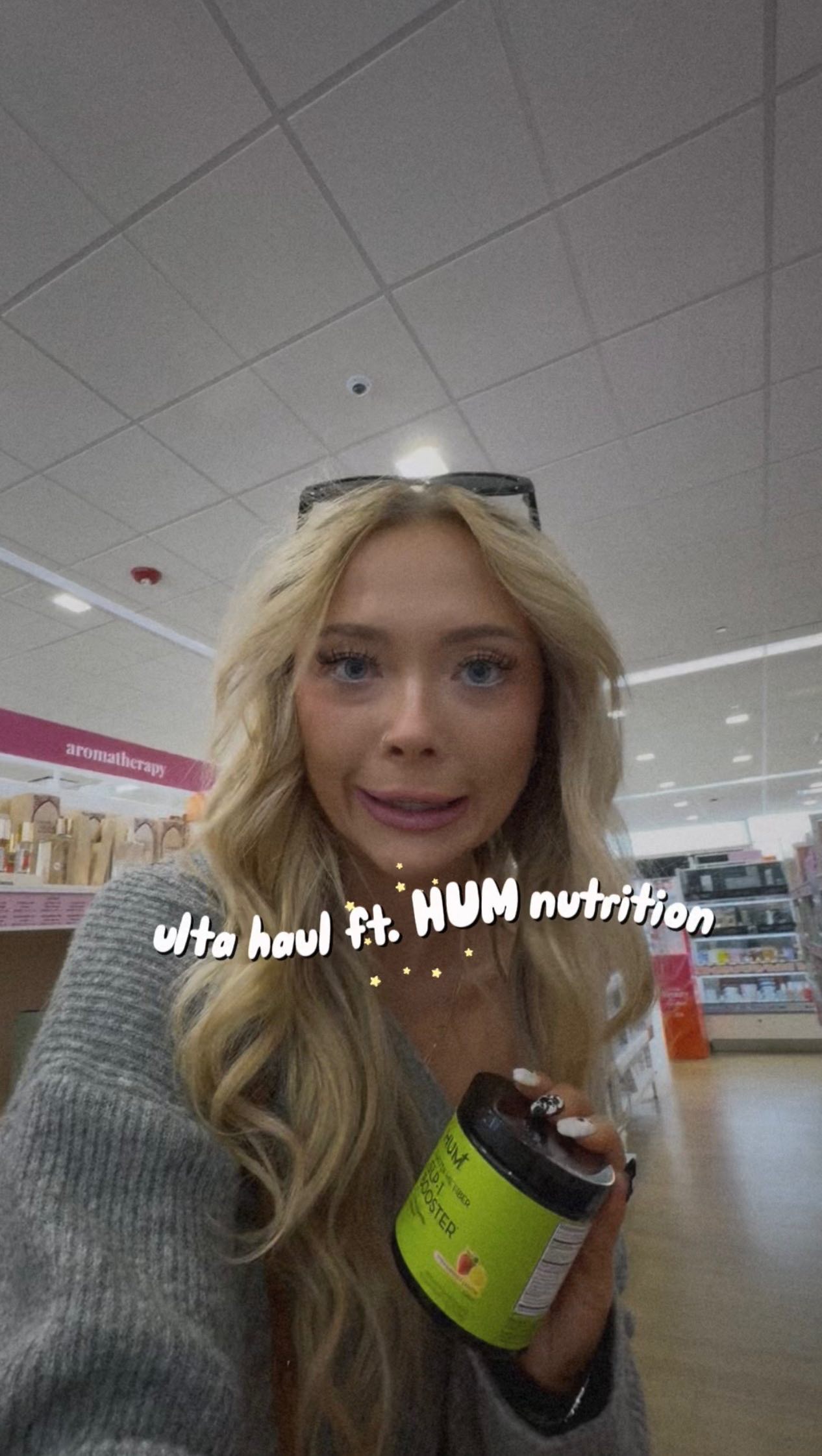 Instagram post by @__ericamerica for Ulta Beauty. Caption reads: I in fact CANNOT stop spending money but trying to....