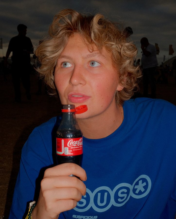 Instagram post by @clementine_caron for Coca-Cola. Caption reads: [...] om van te dromen samen met @cocacolaeurope....