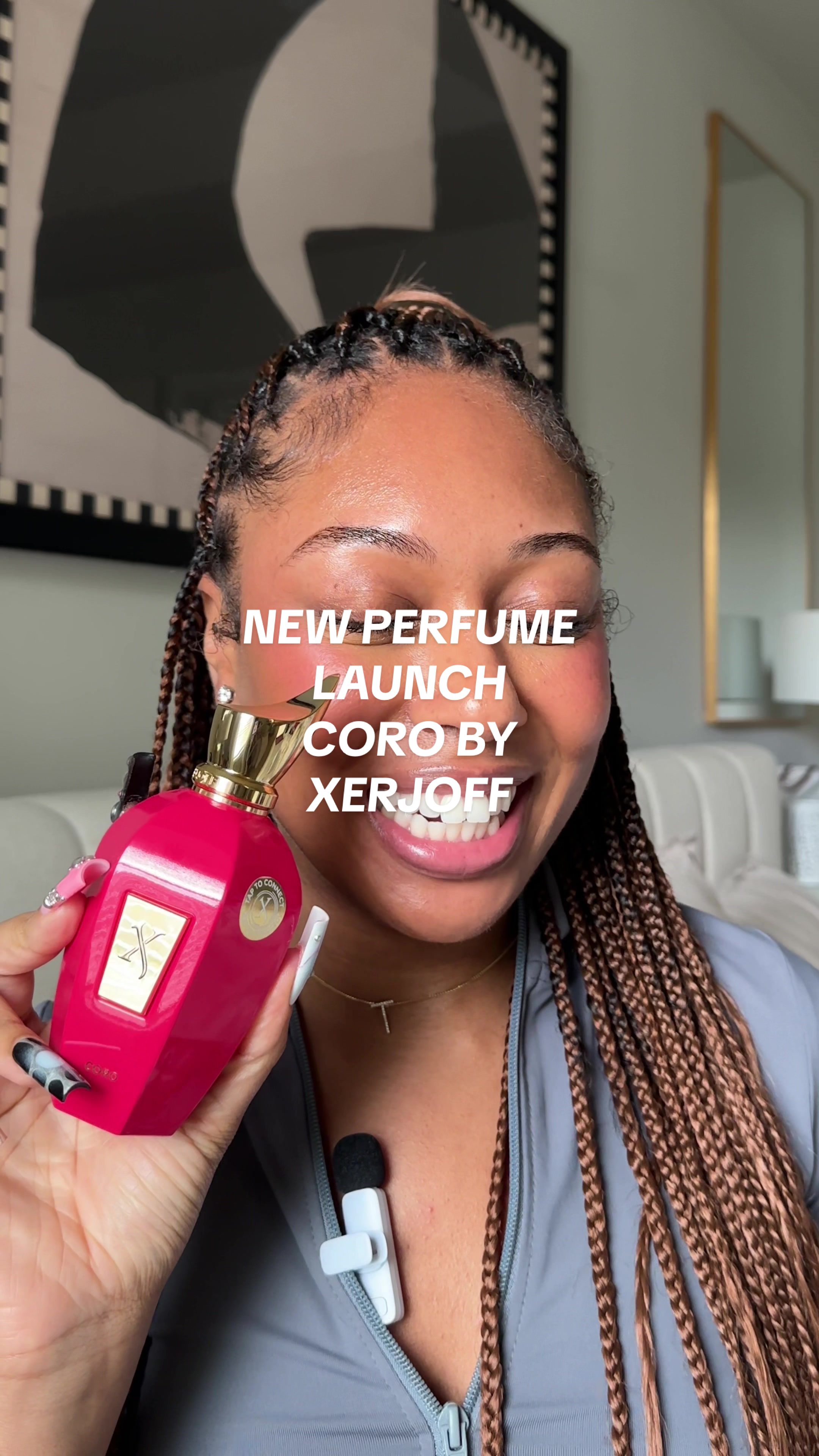 TikTok post by @tati_garner for Xerjoff. Caption reads: @XERJOFF just launched something new!👀 meet [...].