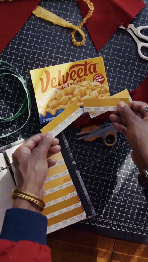 Instagram post by @kevinleonel for HYPEBEAST. Caption reads: Designer @kevinleonel proves his @velveeta capsule....