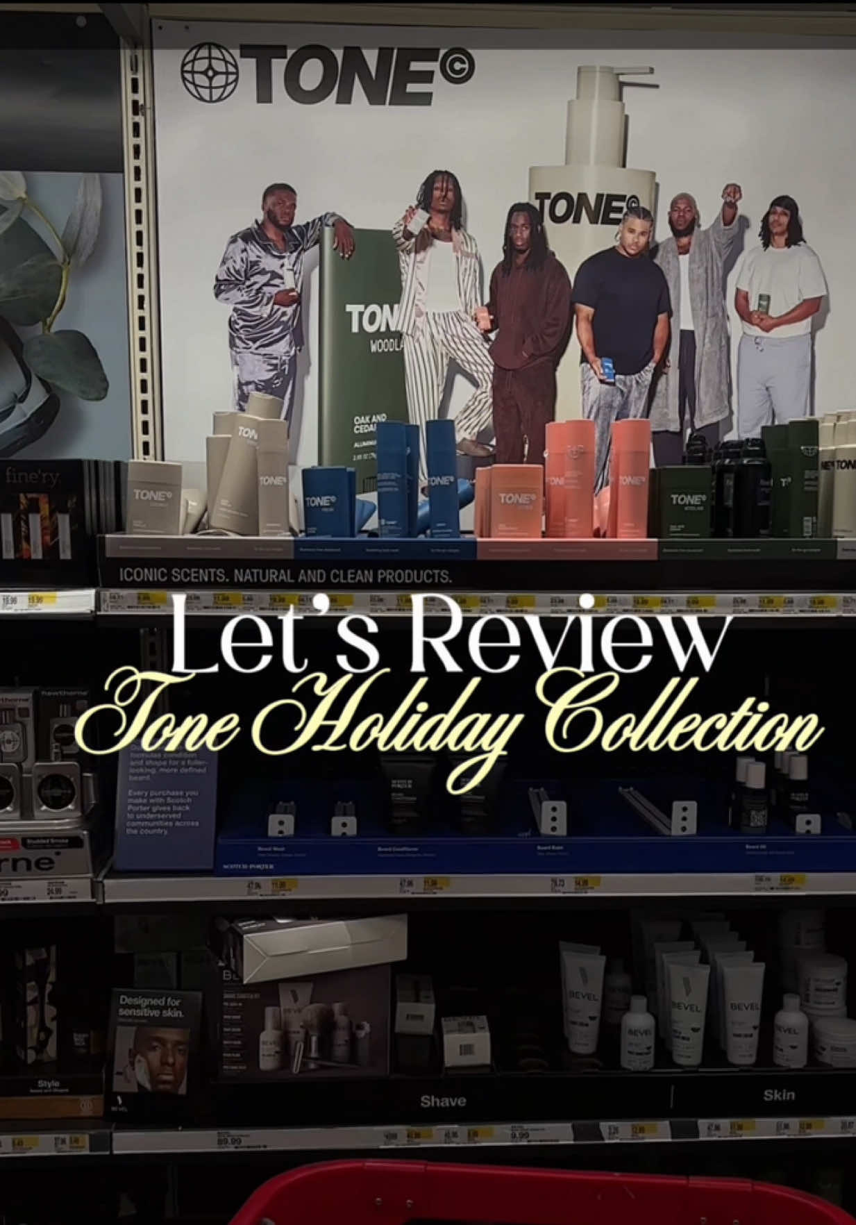 TikTok post by @blasianbabylola for TONE by AMP. Caption reads: What do you want for Christmas? …honestly? A man....