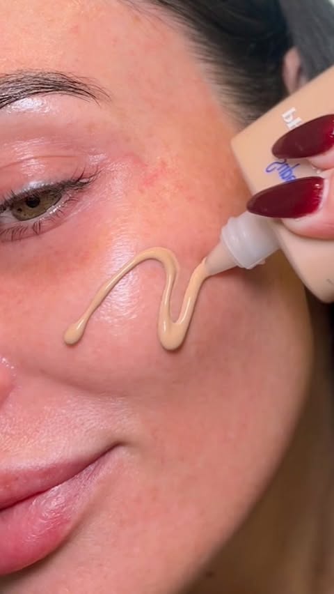 Instagram post by @carejohnston for Supergoop. Caption reads: Skin tint > foundation lately.
You know I love a....