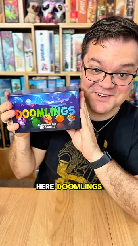 Instagram post by @ezeekat for Doomlings. Caption reads: Wake up! We’ve got new @doomlings cards!!! The....